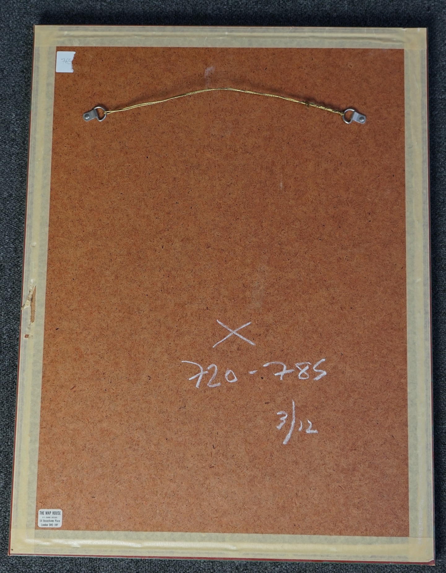 Company School (19th Century), gouache on paper, Botanical study - Dhool Kulmee [Clove Bean Calonyction Muricatum Ipomoea Muricata Purple Moonflower], 40.5 x 27cm. Condition - fair